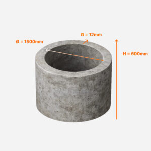 INEL BETON ARMAT VIBROPRESAT DN 1500 MM