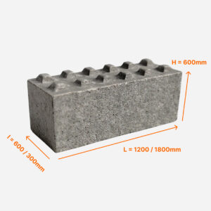 BLOC LEGO 1200x600x600